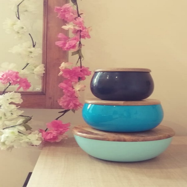 Flower Bowl Set (Set of 3)